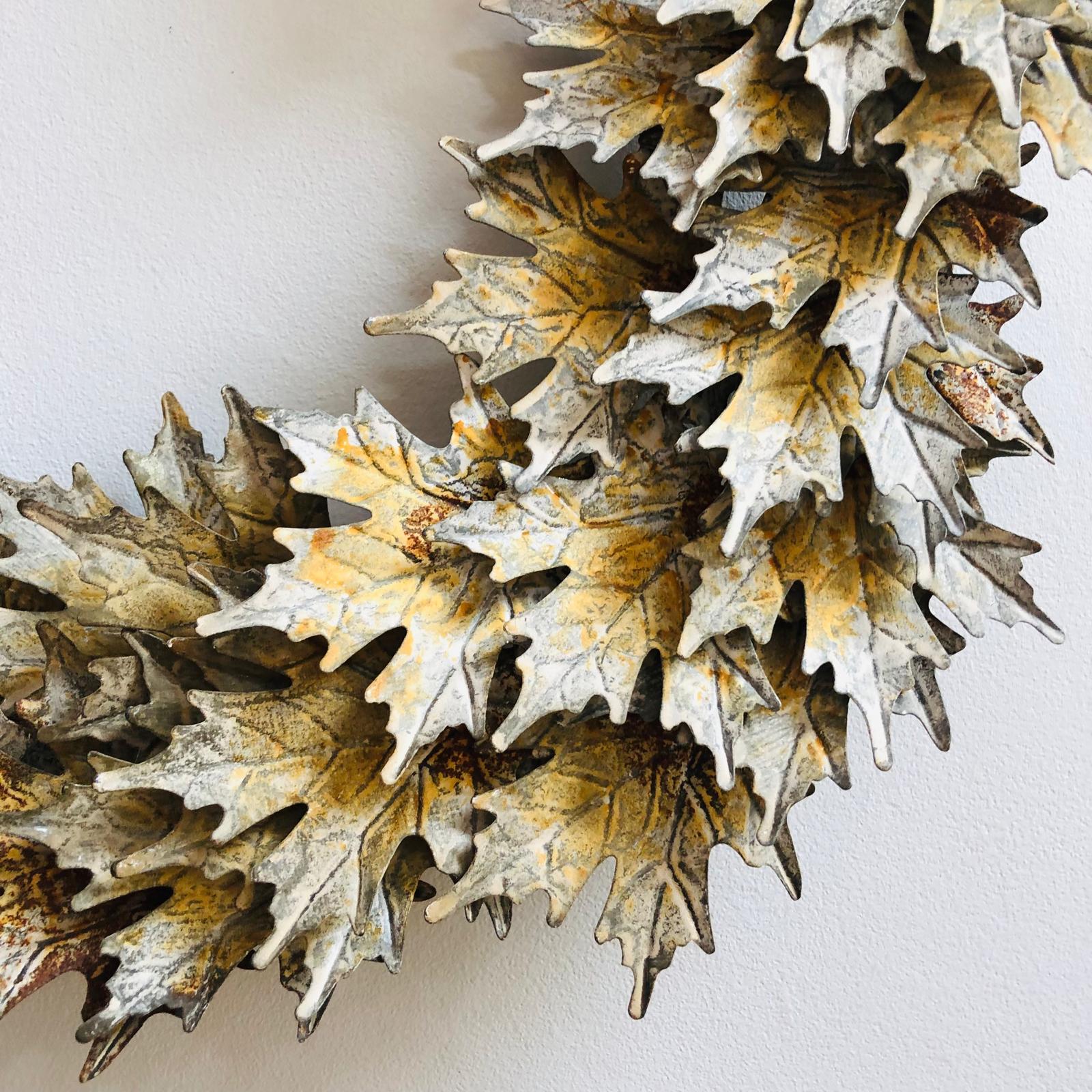 Rusty Maple Leaf Wreath - ad&i