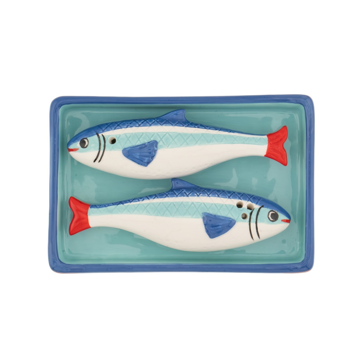 Sardine Salt and Pepper Shaker Set