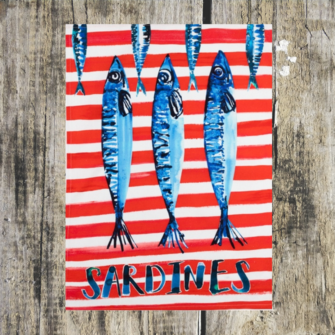 Sardines Tea Towel - ad&i