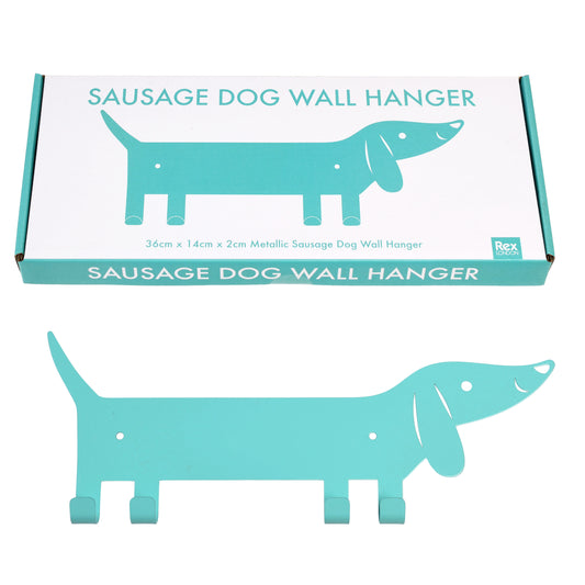 Sausage Dog Metal Wall Hanger - ad&i