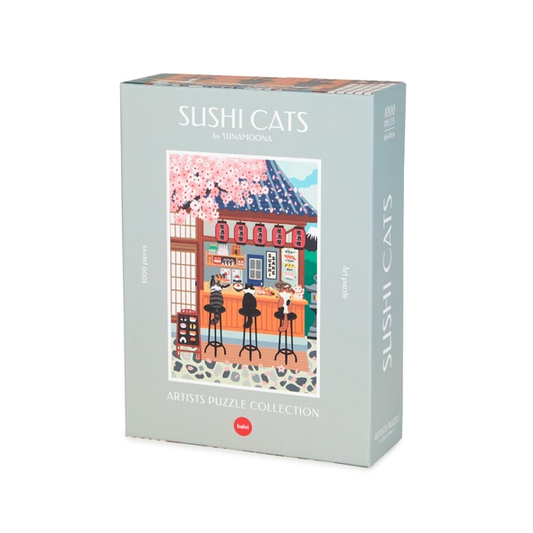 Sushi Cat 1000 Piece Puzzle