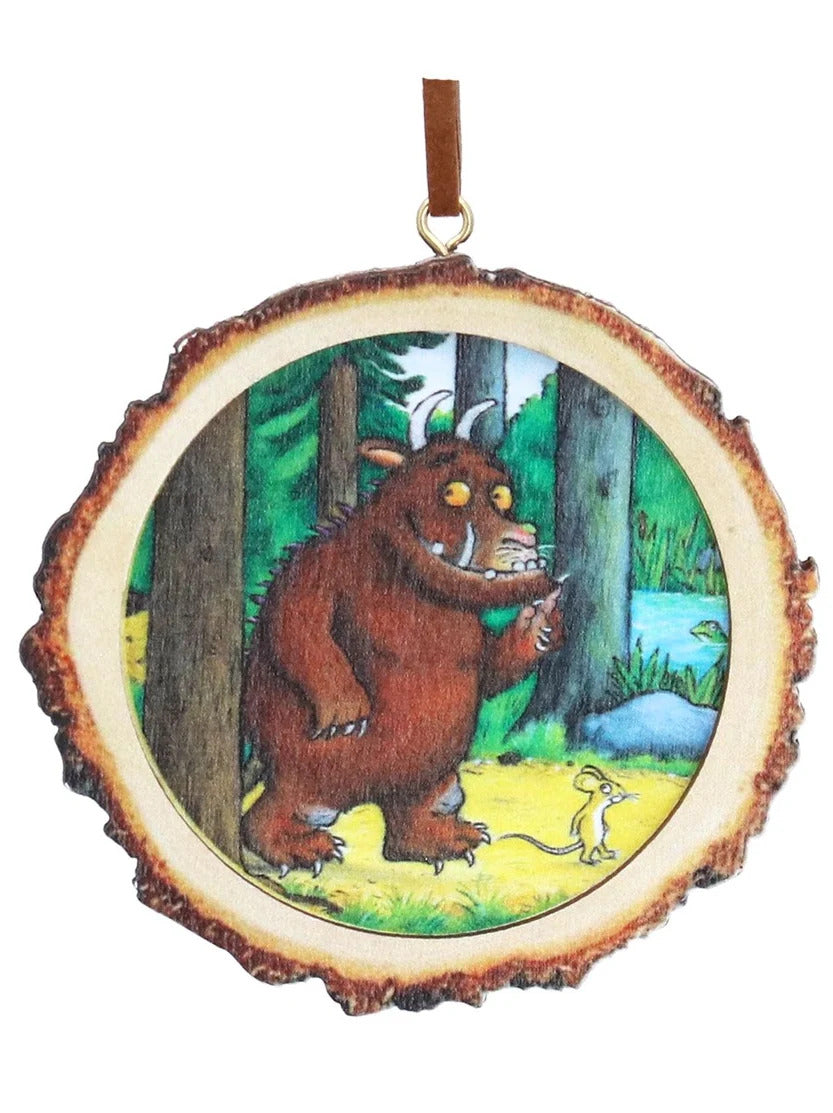 The Gruffalo Scene Wooden Christmas Tree Decoration
