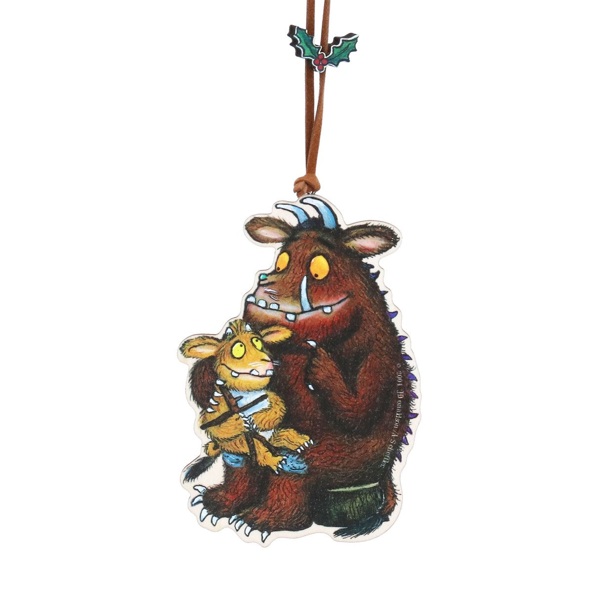 The Gruffalo and The Gruffalo's Child Wooden Christmas Tree Decoration - ad&i