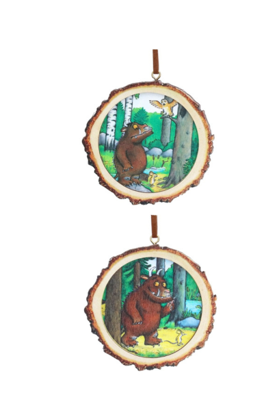 The Gruffalo Scene Wooden Christmas Tree Decoration - ad&i