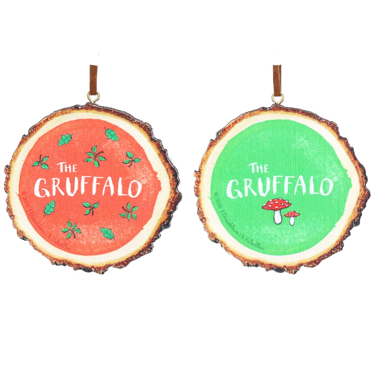 The Gruffalo Scene Wooden Christmas Tree Decoration