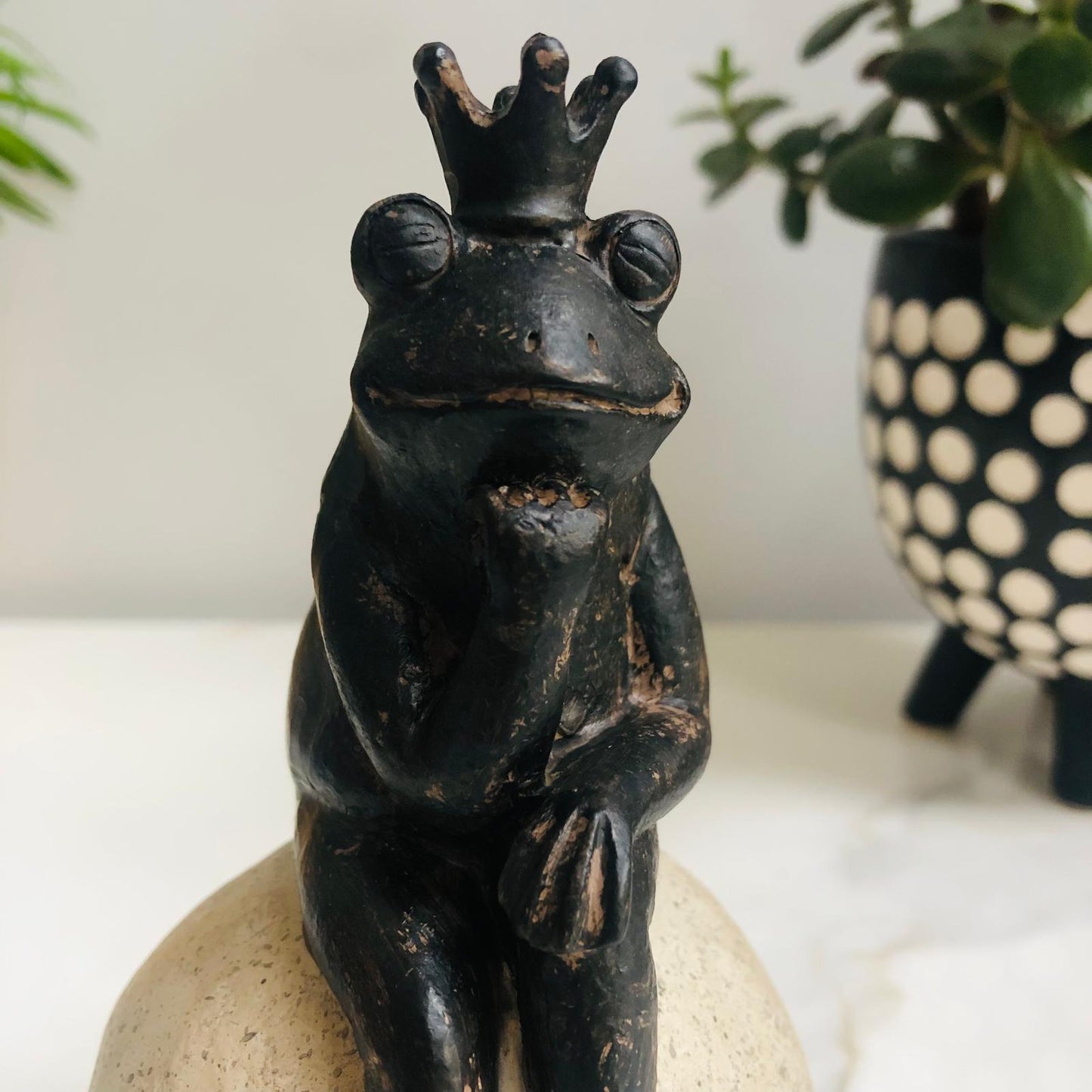 The Thinker Frog Ornament - ad&i