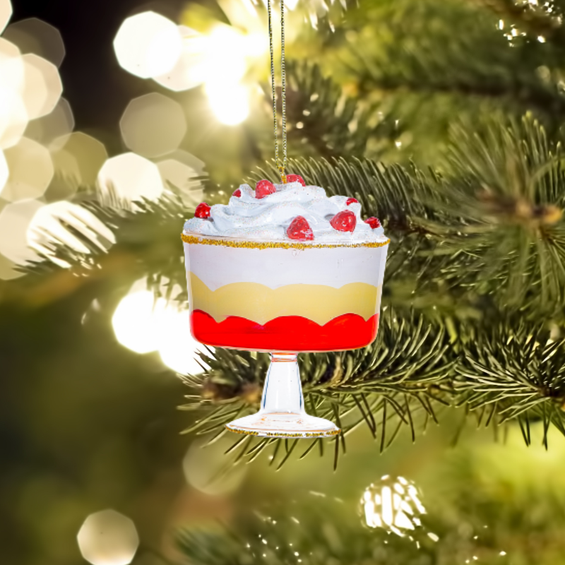 Trifle Shaped Christmas Tree Bauble - ad&i