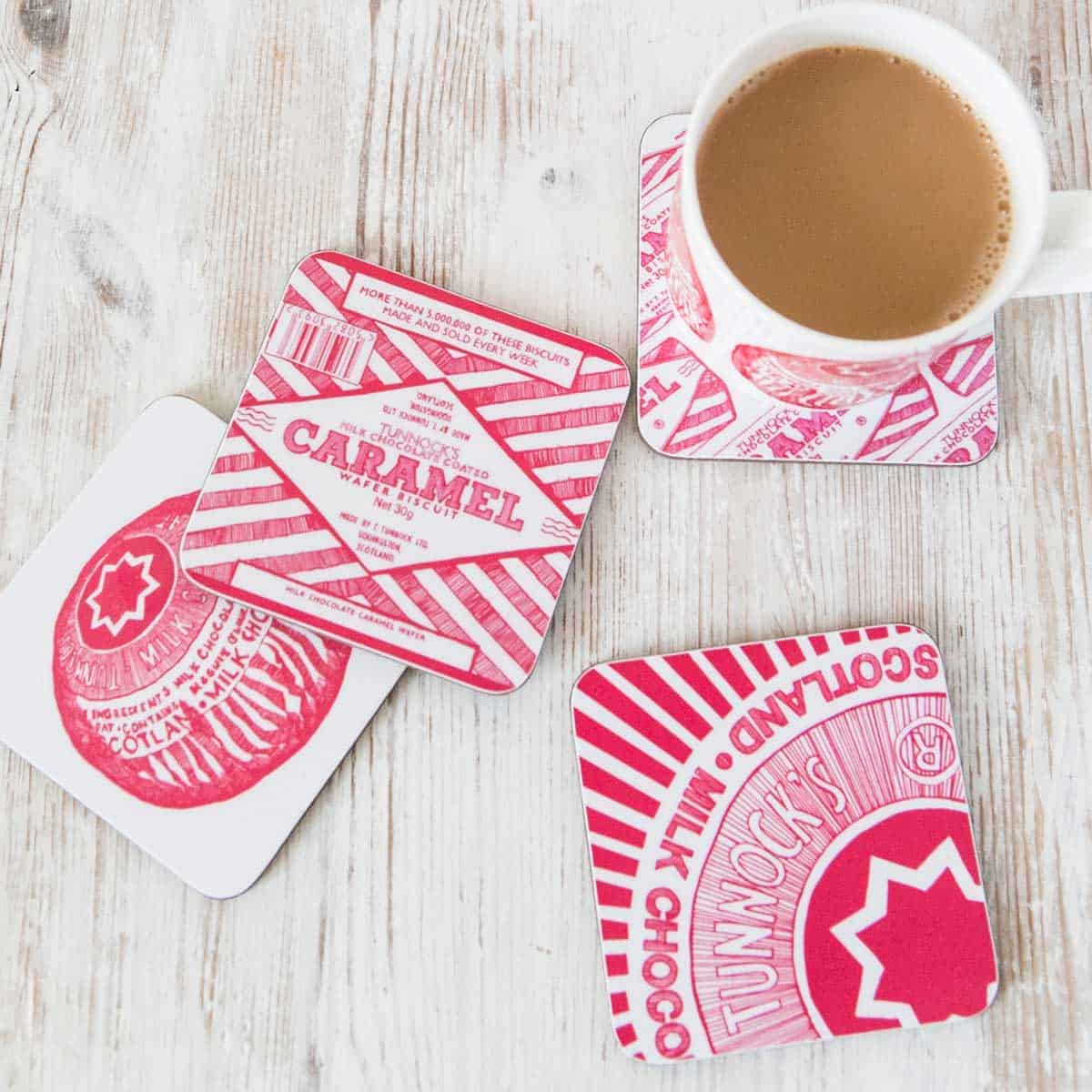Tunnock's Tea Cake Coaster - ad&i