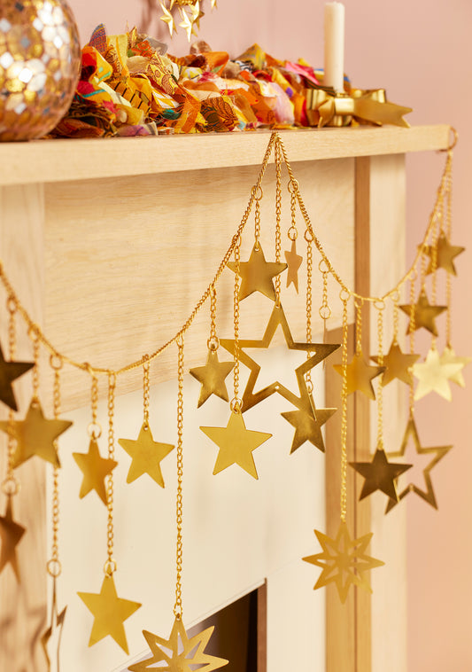 Twinkling Star Chain Garland