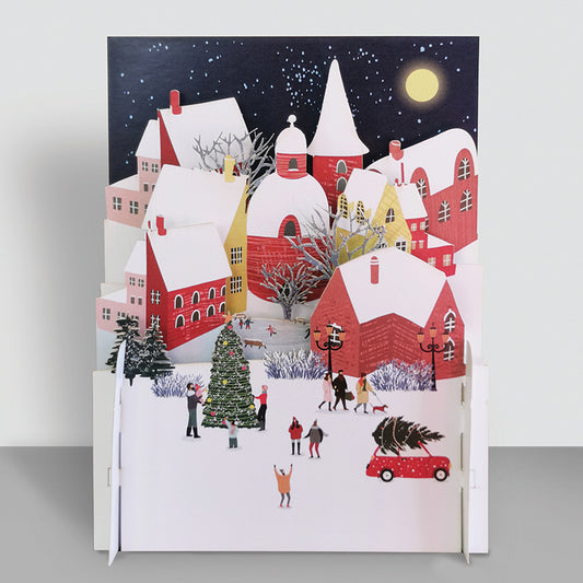 Winter Wonderland Scene 3D Pop Up Card - ad&i