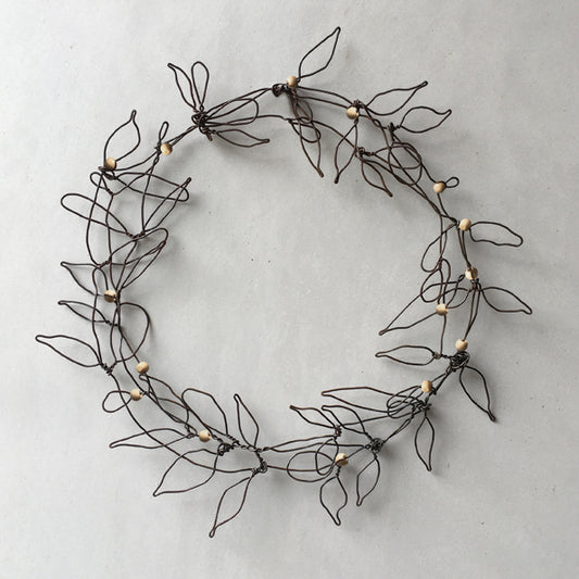 Decorative Wire Wreath with Berries - ad&i