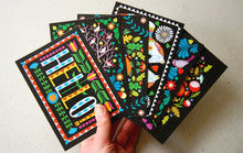 Load image into Gallery viewer, Folk Forest A6 Postcard Pack by Printer Johnson - ad&amp;i