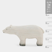 Load image into Gallery viewer, Mother and Baby Wooden Polar Bear Set of Two-ad&amp;i