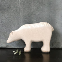 Load image into Gallery viewer, Mother and Baby Wooden Polar Bear Set of Two-ad&amp;i