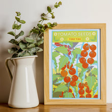 Load image into Gallery viewer, Tomato Seeds A4 Risograph Print by Printer Johnson-ad&amp;i