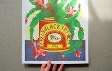 Load image into Gallery viewer, Black Treacle Tin A3 Risograph Print by Printer Johnson - ad&amp;i