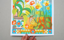 Load image into Gallery viewer, April A3 Risograph Print by Printer Johnson-ad&amp;i