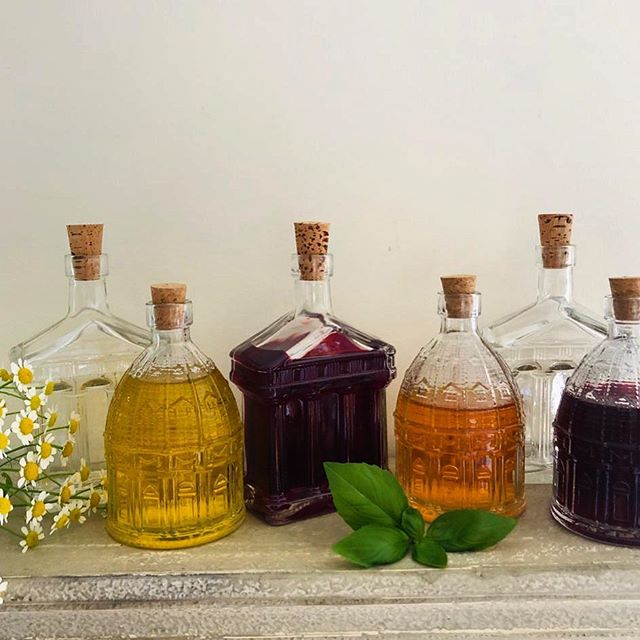 Glass Italian Building Bottles-ad&i