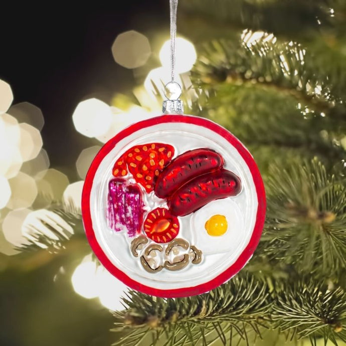 Full English Breakfast Christmas Bauble-ad&i