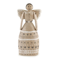 Load image into Gallery viewer, Folk Art Wooden Angel Christmas Decoration-ad&amp;i