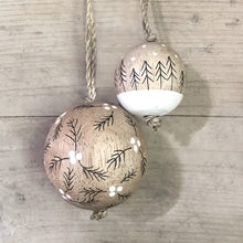 Load image into Gallery viewer, Wooden Christmas Tree Baubles-ad&amp;i