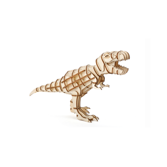3D T-Rex Dinosaur Wooden Puzzle - ad&i