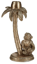 Load image into Gallery viewer, Gold Monkey Candlestick Holder-ad&amp;i