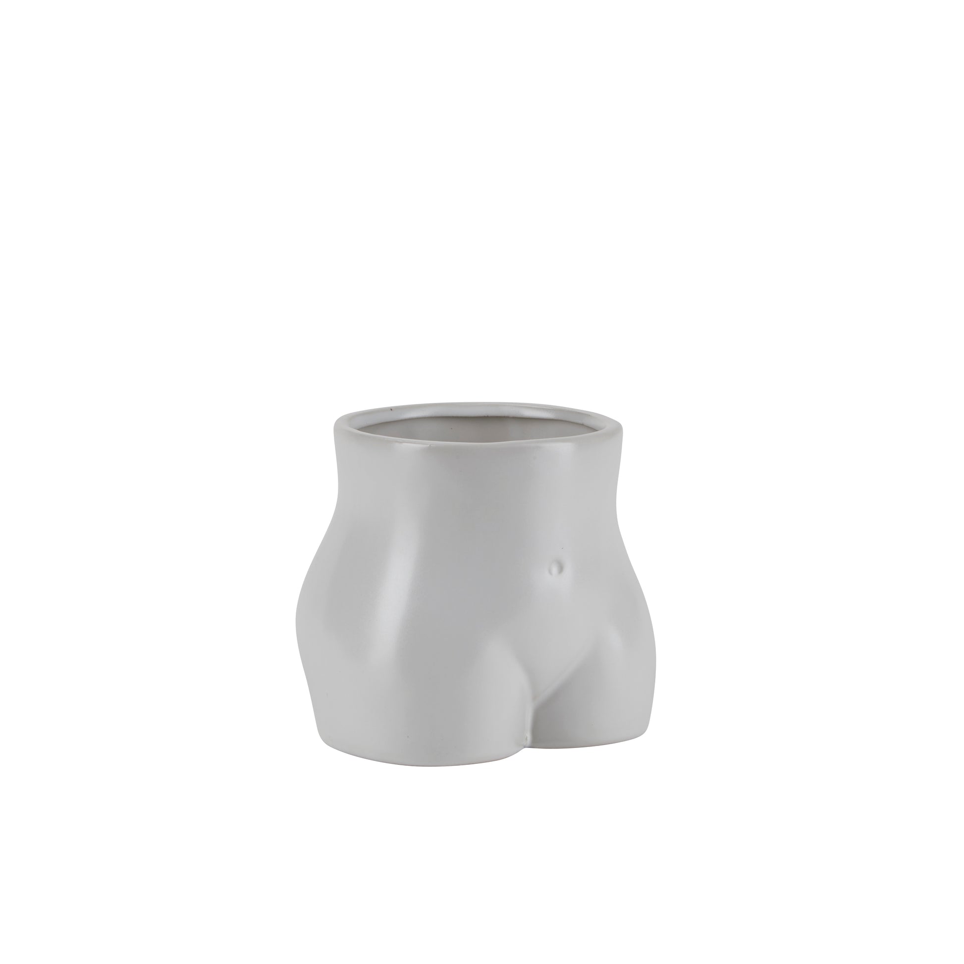 Breasts and Bums White Ceramic Planters-ad&i