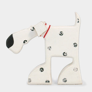 Decorative Wooden Oscar Dalmatian Stand Dog-ad&i