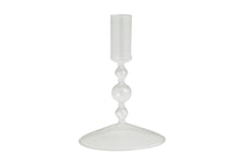 Load image into Gallery viewer, Clear Glass Candlestick Holder-ad&amp;i