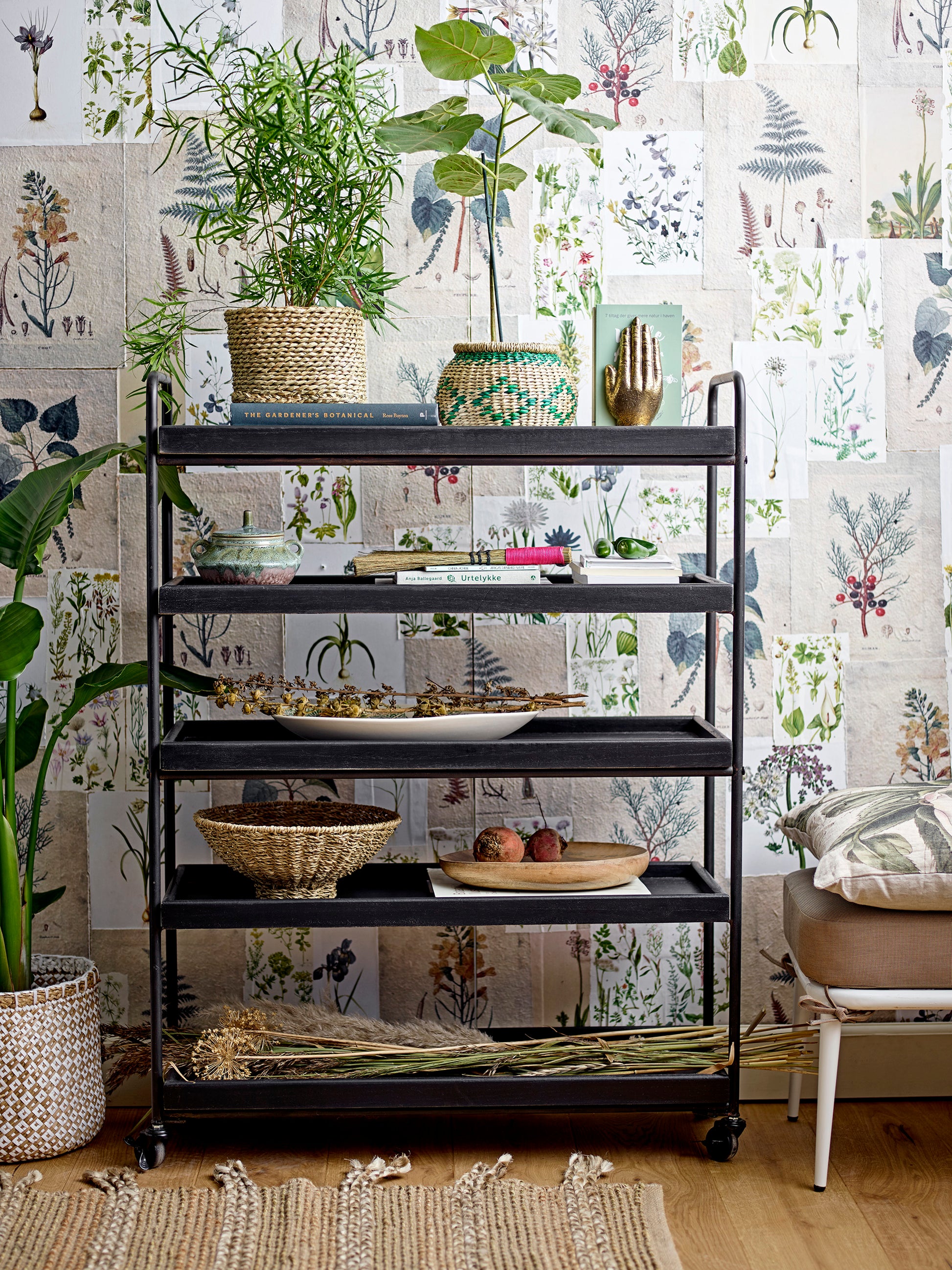 Seagrass Patterned Basket-ad&i
