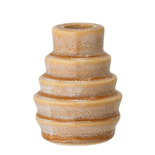 Load image into Gallery viewer, Oatmeal Layered Candlestick Holder-ad&amp;i