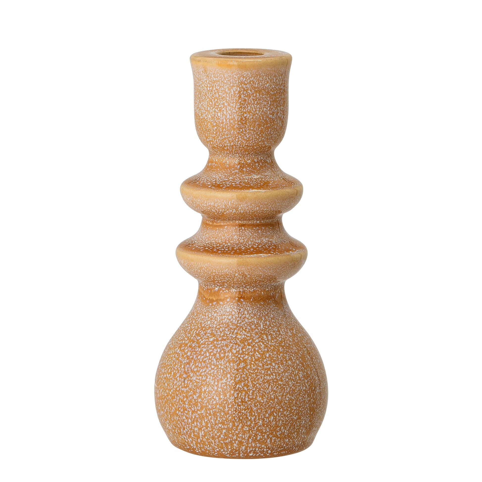 Oatmeal Tall Candlestick Holder-ad&i