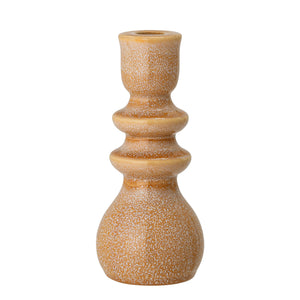 Oatmeal Tall Candlestick Holder-ad&i