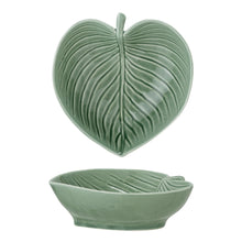 Load image into Gallery viewer, Savanna Palm Leaf Decorative Stoneware Bowl-ad&amp;i
