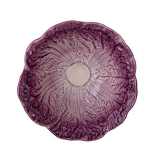 Load image into Gallery viewer, Purple Cabbage Stoneware Bowl - ad&amp;i