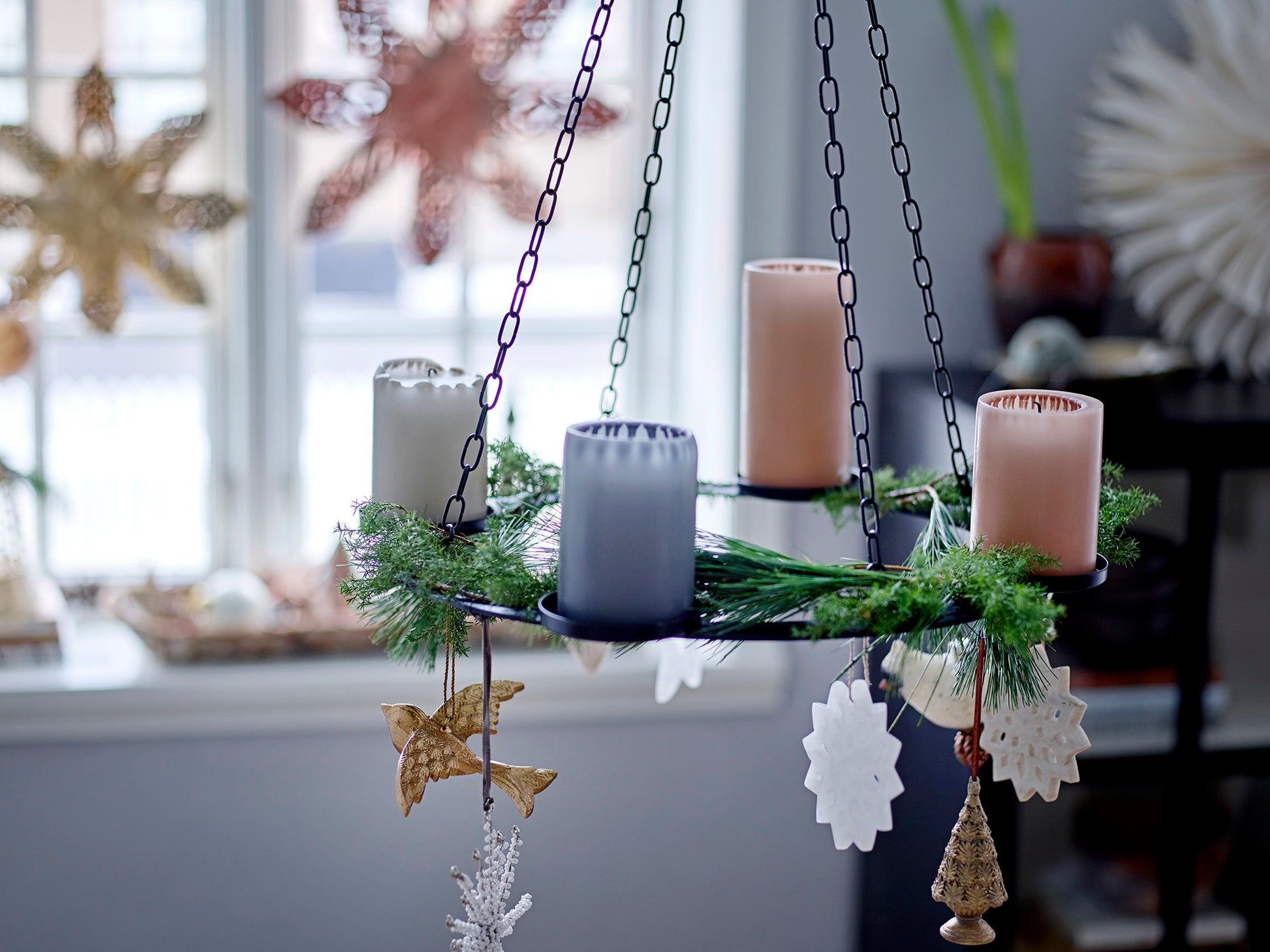 Otilde Scandi Marble Christmas Tree Decoration-ad&i