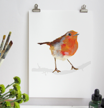 Load image into Gallery viewer, Robin A4 Digital Print by Abby Cook - ad&amp;i