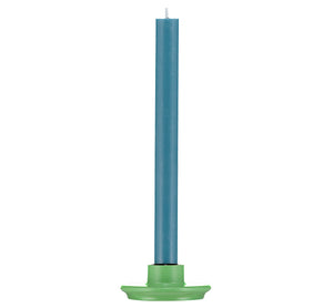 Coloured Wooden Candlestick Holder-ad&i