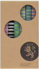 Load image into Gallery viewer, Mixed Two Colour Striped Candlesticks Set of Six-ad&amp;i