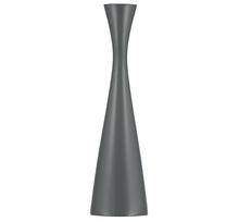 Load image into Gallery viewer, Gunmetal Tall Wooden Candlestick Holder - ad&amp;i