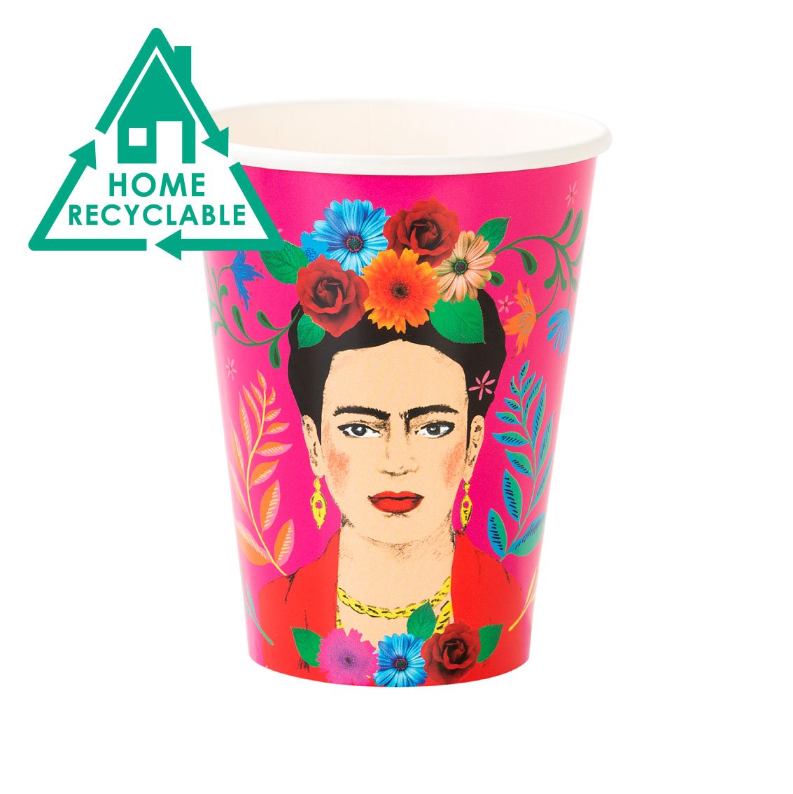 Boho Frida Paper Cups-ad&i