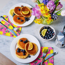 Load image into Gallery viewer, Boho Lemon Print Paper Napkins - ad&amp;i