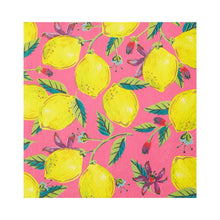 Load image into Gallery viewer, Boho Lemon Print Napkins-ad&amp;i