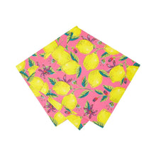 Load image into Gallery viewer, Boho Lemon Print Napkins-ad&amp;i