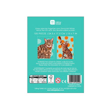 Load image into Gallery viewer, Bengal Cat Double Sided 100 Piece Jigsaw Puzzle-ad&amp;i