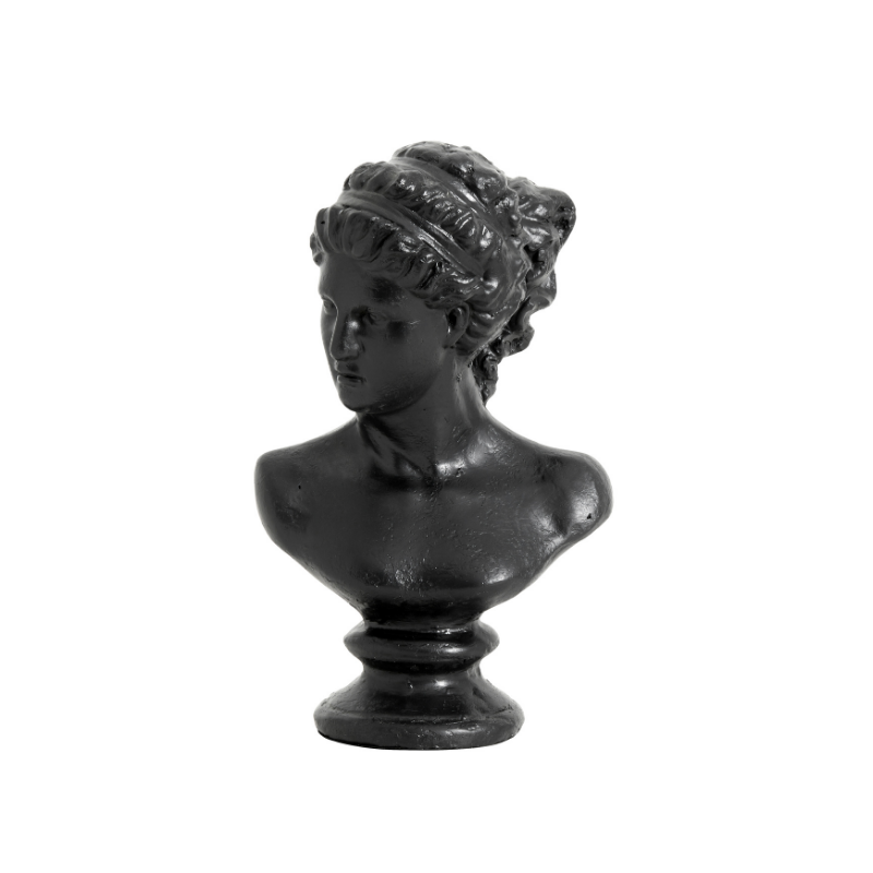 Black Decorative Lady Statue-ad&i