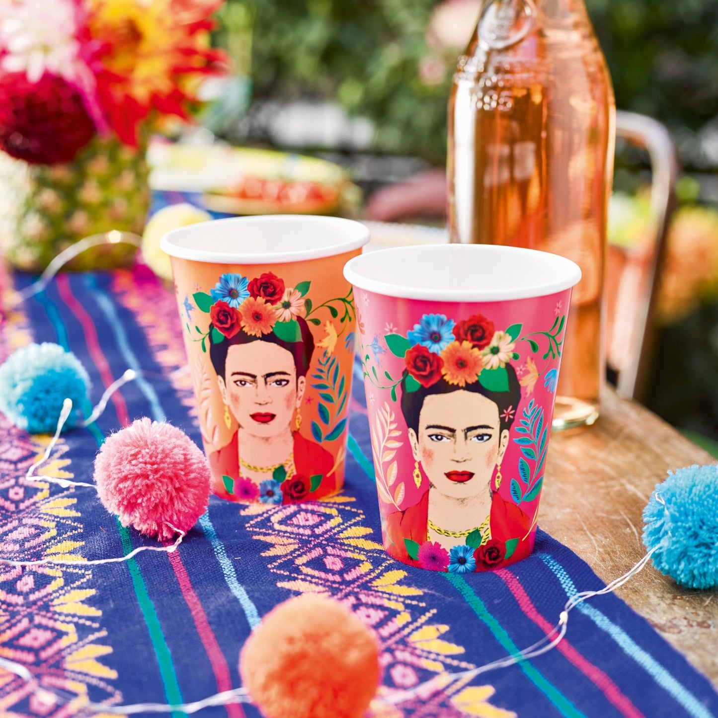Boho Frida Paper Cups - ad&i