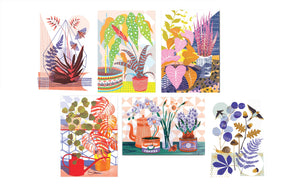 Botanical Plant A6 Postcard Pack by Printer Johnson - ad&i