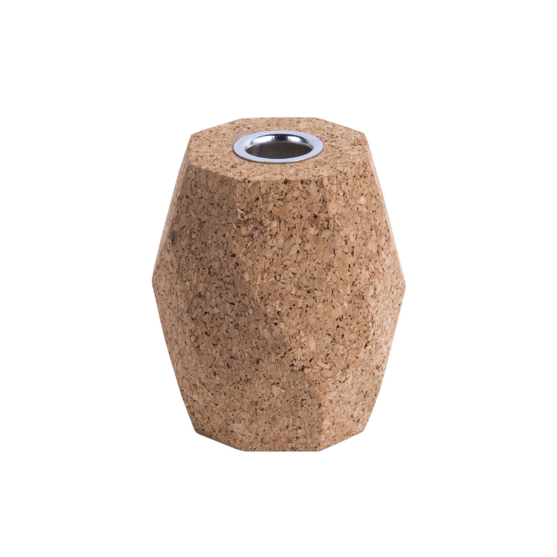 Hexagonal Cork Candle Holder - ad&i